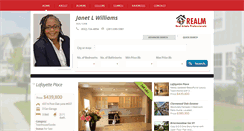 Desktop Screenshot of janetwilliams.realmagents.com