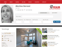 Tablet Screenshot of martina.realmagents.com